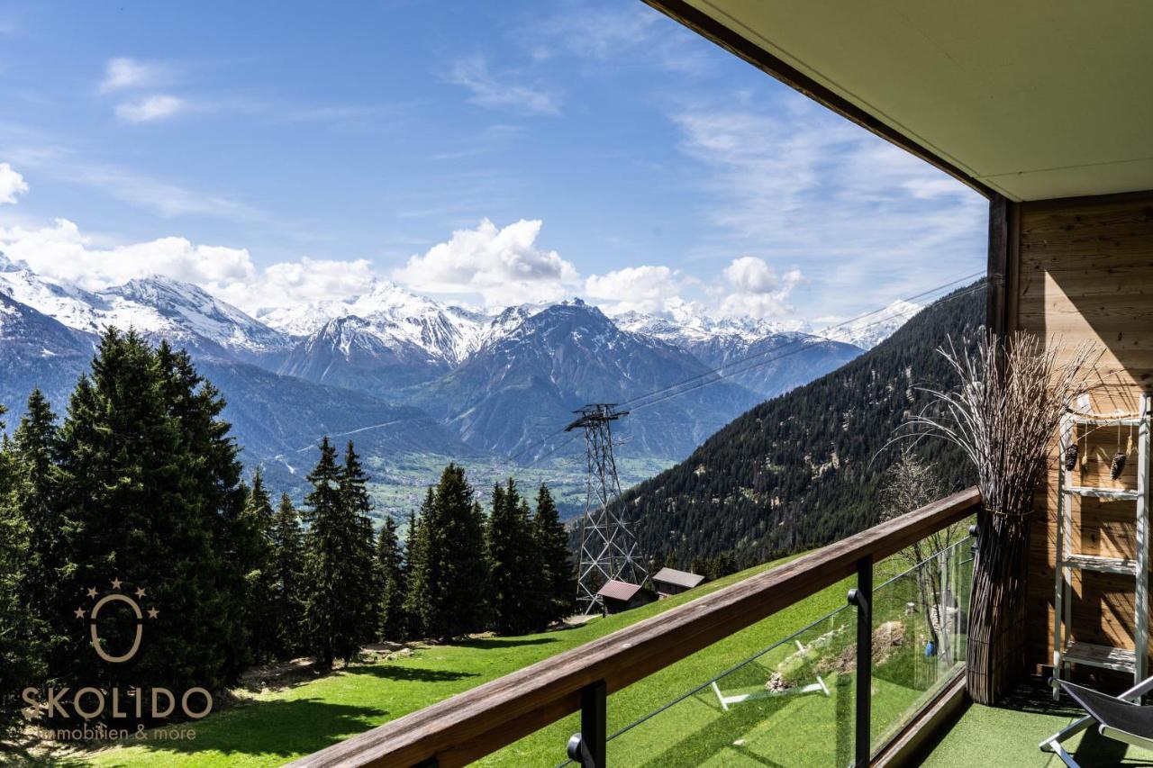 Haus Caroline, Riederalp Mitte Appartement Buitenkant foto